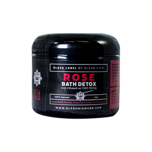 Black Label Rose CBD Bath Salts 50mg / 3oz
